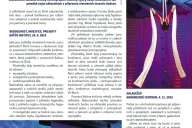 Časopis Bazén & Sauna, číslo 11-12/2015